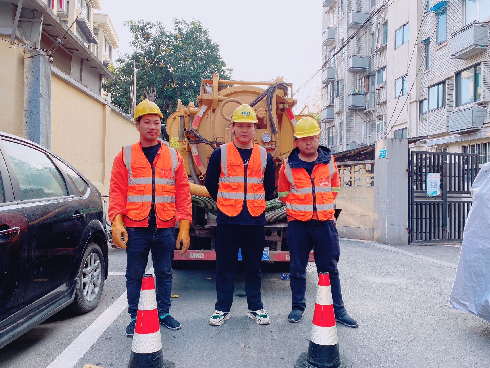 尧胜村南京某小区管道清淤检测施工